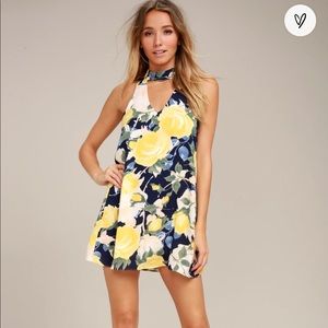 Lulus Floral Swing Dress